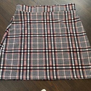 Plaid skirt